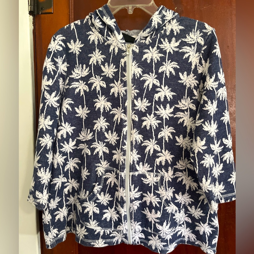 Onque Casuals Palm Tree Hoodie SZ XL ~STORE WIDE PRICE REDUCTION~New items here